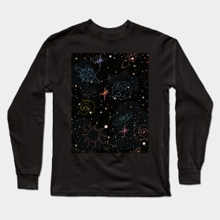 Cosmic Space Long Sleeve T-Shirt